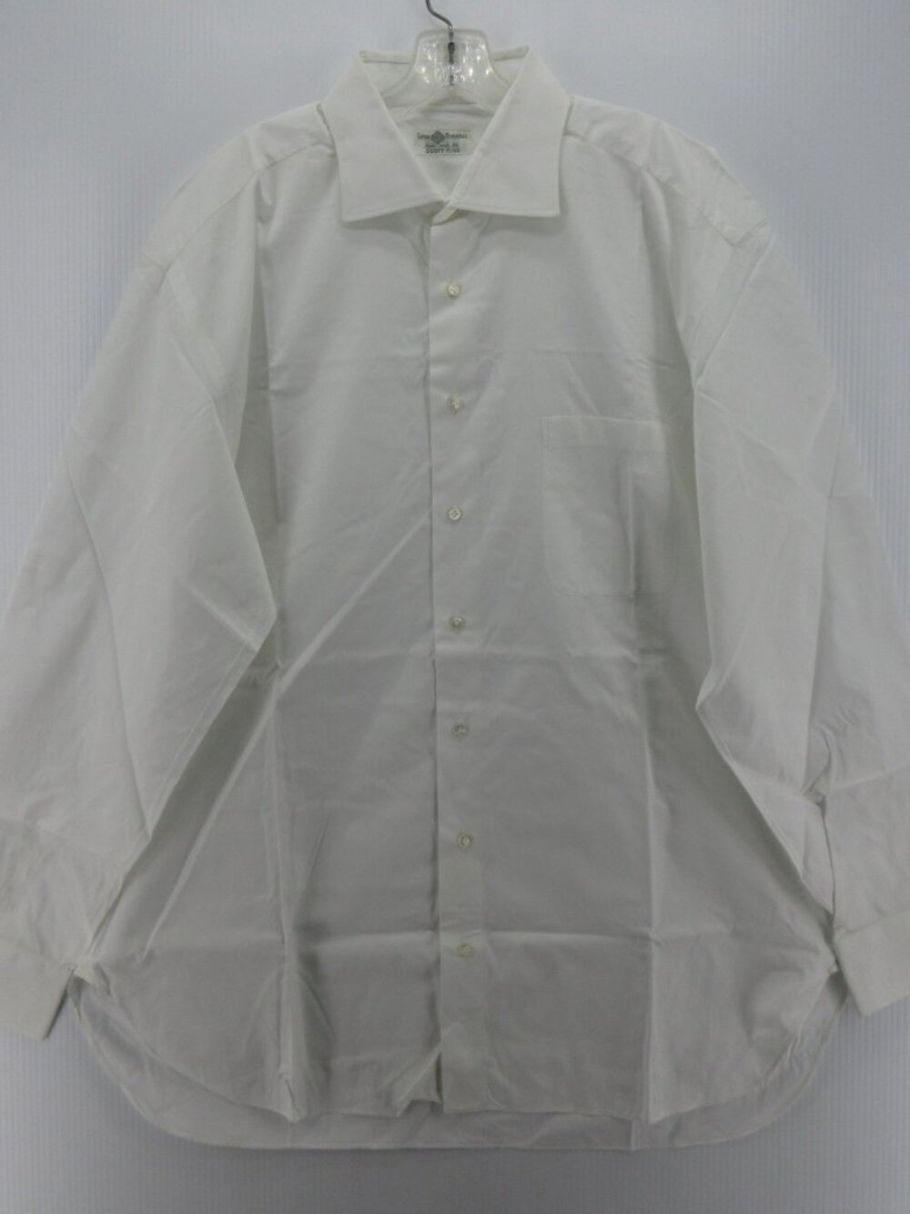 Luigi Borrelli Shirt 17.5 Button Up Dress Shirt Quiet Luxury Italy